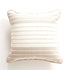 Renee Taylor Palma Stripe Cushion 50 x 50 Cms Nude